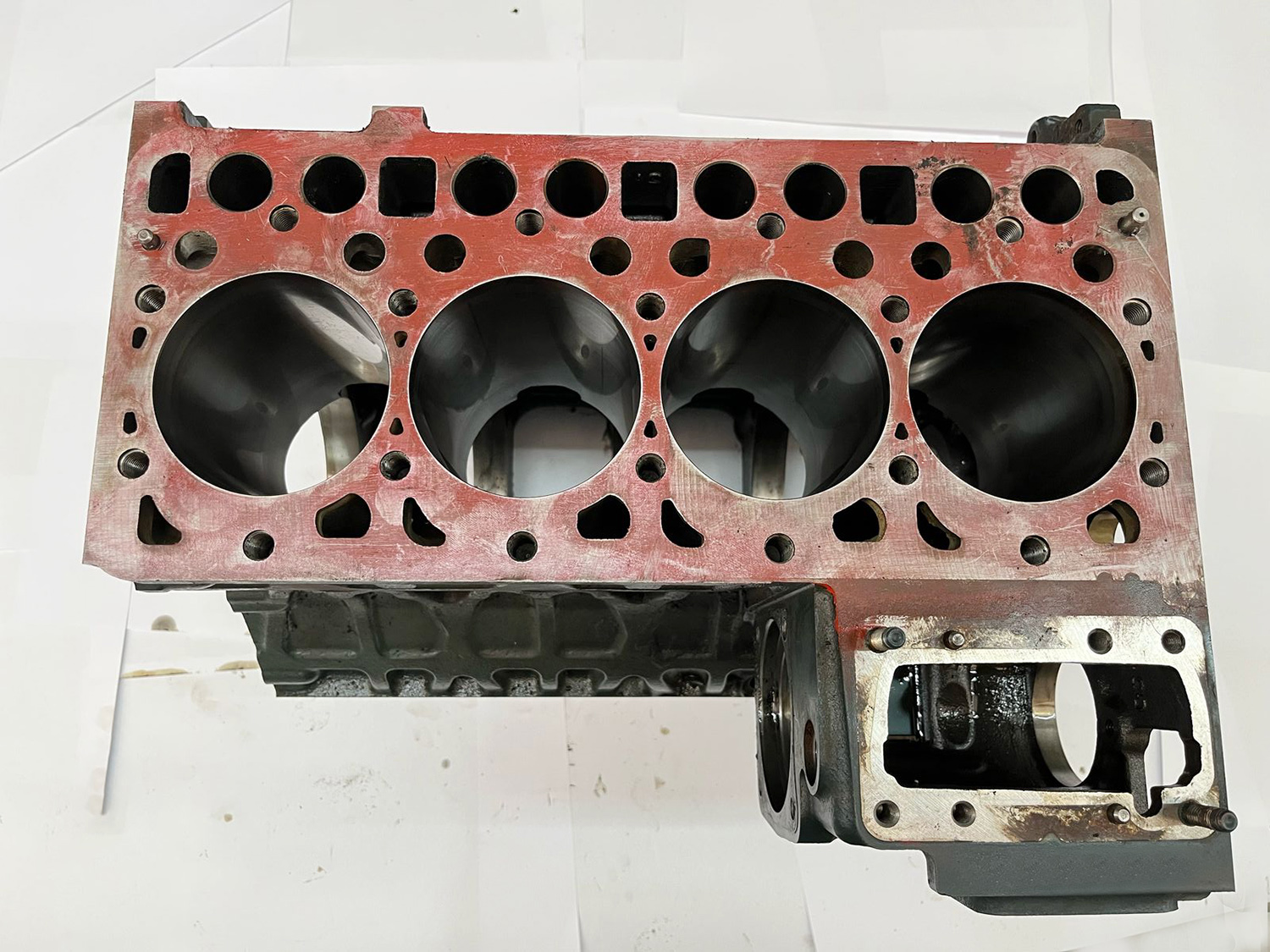 Planicidade do cabeçote (Foto: Patrick Silva)